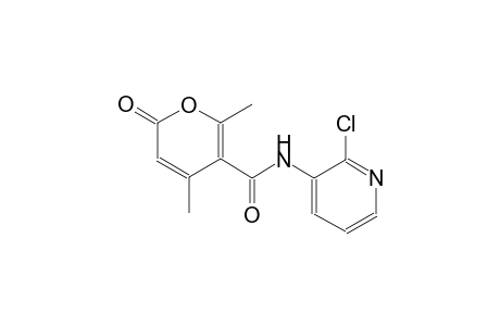 N-(2-chloro-3-pyridinyl)-4,6-dimethyl-2-oxo-2H-pyran-5-carboxamide