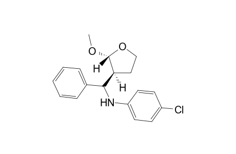 (2'R,3'S)-[3'-(4-Chlorophenyl)aminophenyl-(2'-methoxy)tetrahydrofuryl]methane