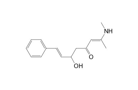 8-Phenyl-6-hydroxy-2-(N-methylamino)octa-2,7-dien-4-one