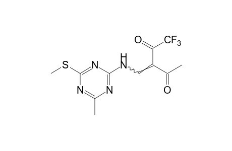 3-{{[4-methyl-6-(methylthio)-s-triazin-2-yl]amino}methylene}-1,1,1-trifluoro-2,4-pentanedione