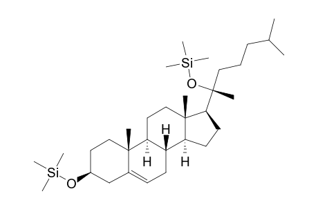 (20R)-3.beta.,20-Di(trimethylsilyloxy)-5-cholestene