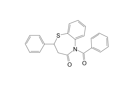 5-Benzoyl-2,3-dihydro-2-pheny-1,5-benzothiazepine-4(5H)-one