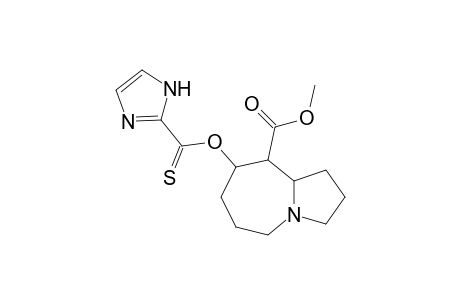 Methyl (5RS,6RS,7RS)-5-(Imidazol-2-ylthiocarbonyloxy)-1-azabicyclo[5.3.0]decane-6-carboxylate