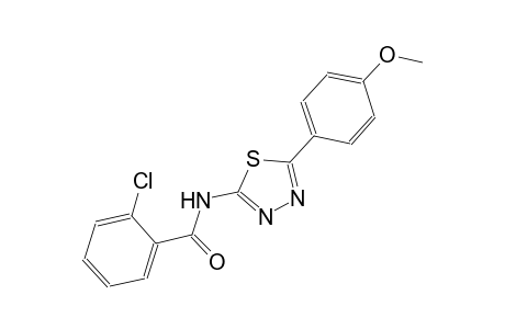 2-chloro-N-[5-(4-methoxyphenyl)-1,3,4-thiadiazol-2-yl]benzamide