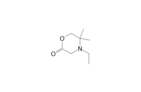 5,5-Dimethyl-4-ethyl-2-oxomorpholine