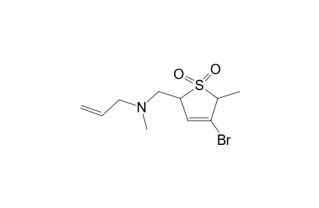 4-Bromo-2,3-dihydro-2-N-methyl-N-(prop-2-enyl)aminomethylthiophene-1,1-dioxide
