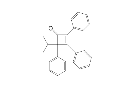 4-(1-Methylethyl)-2,3,4-triphenyl-2-cyclobuten-1-one