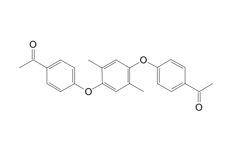 1,1'-[1",4"-Dimethylbenzene-.alpha.,.alpha'.-diyl-bis(oxy-4,1-phenylene)]-bis(ethanone)