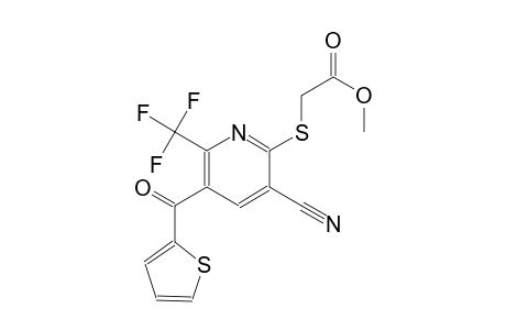 acetic acid, [[3-cyano-5-(2-thienylcarbonyl)-6-(trifluoromethyl)-2-pyridinyl]thio]-, methyl ester