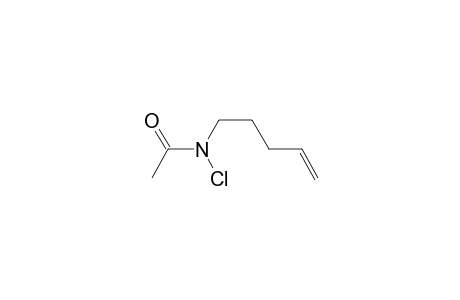 N-Chloro-N-(4-penten-1-yl)acetamide