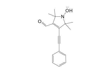 2,2,5,5-Tetramethyl-4-phenylethynyl-2,5-dihydro-1H-pyrrole-3-carbaldehyde-1-yloxyl radical