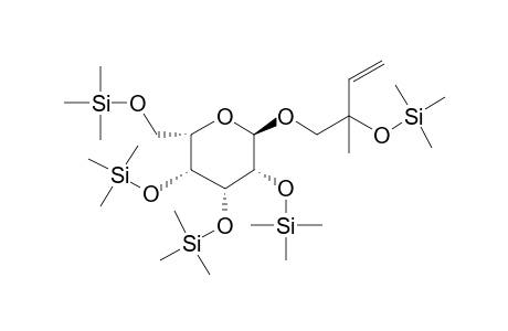 .beta.-D-Glucopyranoside, 2-hydroxy-2-methyl-3-buten-1-yl