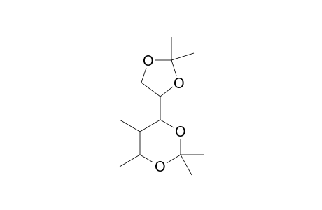 4-(2,2-dimethyl-1,3-dioxolan-4-yl)-2,2,5,6-tetramethyl-1,3-dioxane