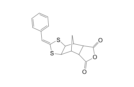 2,6-endo-8,12-exo-3,5-Dioxo-10-phenylmethylene-4-oxa-9,11-dithiatetracyclo[5.5.1.0(2,6).0(8,12)]tridecane