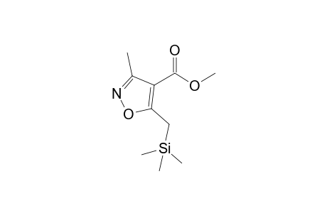 3-Methyl-5-(trimethylsilylmethyl)-4-isoxazolecarboxylic acid methyl ester
