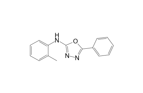 N-(2-Methylphenyl)-5-phenyl-1,3,4-oxadiazol-2-amine
