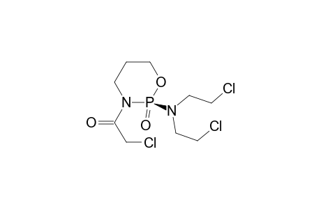 2H-1,3,2-Oxazaphosphorin-2-amine, 3-(chloroacetyl)-N,N-bis(2-chloroethyl)tetrahydro-, 2-oxide, (R)-