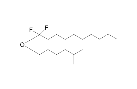 (+-)-9,9-Difluoro-cis-7,8-epoxy-2-methyloctadecane