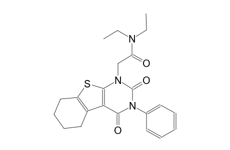 2-(2,4-dioxo-3-phenyl-3,4,5,6,7,8-hexahydro[1]benzothieno[2,3-d]pyrimidin-1(2H)-yl)-N,N-diethylacetamide