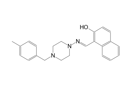 2-naphthalenol, 1-[(E)-[[4-[(4-methylphenyl)methyl]-1-piperazinyl]imino]methyl]-