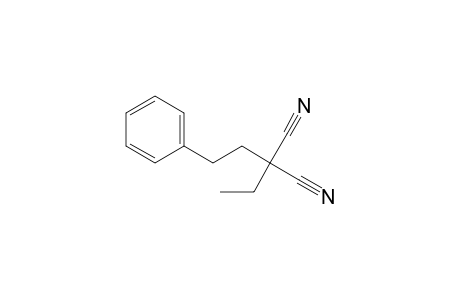 2-Phenylethyl-2-ethylmalononitrile