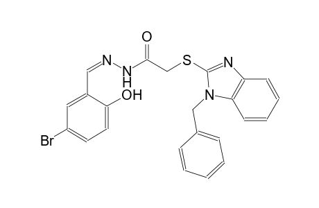 acetic acid, [[1-(phenylmethyl)-1H-benzimidazol-2-yl]thio]-, 2-[(Z)-(5-bromo-2-hydroxyphenyl)methylidene]hydrazide