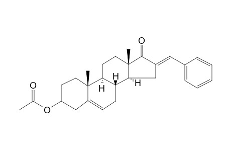 5-Androsten-17-one, 3-acetoxy-16-benzylidene-