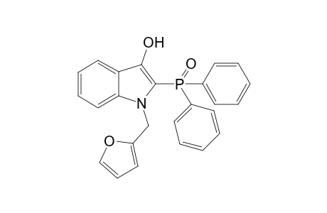 1-(2-Furfuryl)-2-(diphenylphosphinoyl)-1H-indole-3-ol