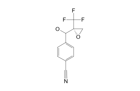 2,3-EPOXY-1-(4-CYANOPHENYL)-2-TRIFLUOROMETHYL-1-PROPANOL;MAJOR-ISOMER