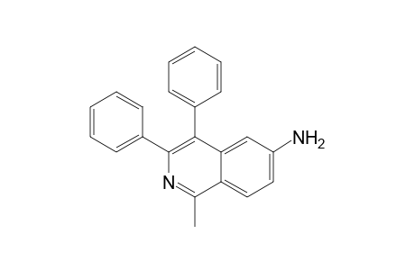 1-Methyl-3,4-diphenylisoquinolin-6-amine