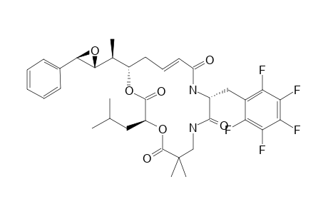 UB-PENTAFLUOROPHENYL-CRYPTOPHYCIN-52