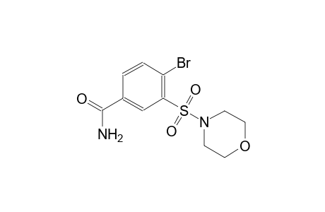 benzamide, 4-bromo-3-(4-morpholinylsulfonyl)-