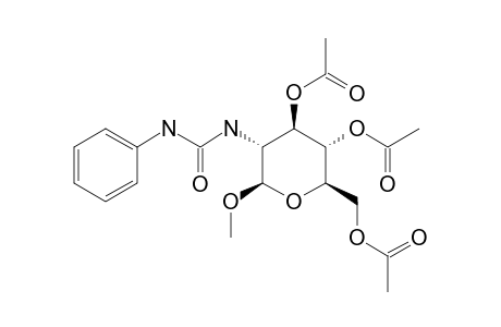 METHYL-3,4,6-TRI-O-ACETYL-2-DEOXY-2-PHENYLUREIDO-BETA-D-GLUCOPYRANOSIDE