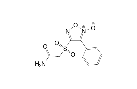 4-(Carbamoylmethylsulfonyl)-3-phenylfuroxan