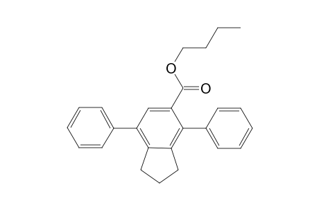 Butyl 4,7-diphenyl-2,3-dihydro-1H-indene-5-carboxylate