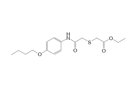 acetic acid, [[2-[(4-butoxyphenyl)amino]-2-oxoethyl]thio]-, ethyl ester