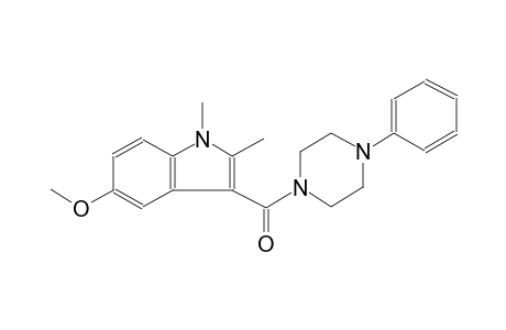 (5-Methoxy-1,2-dimethyl-1H-indol-3-yl)-(4-phenyl-piperazin-1-yl)-methanone
