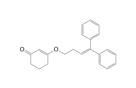 3-[(4',4'-Diphenylbut-3'-en-1'-yl)oxy]-cyclohex-2-enone