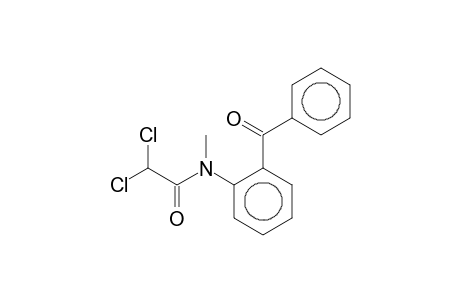 Acetamide, dichloro-N-(2'-benzoylphenyl)-N-methyl-