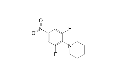 N-(2,6-Difluoro-4-nitrophenyl)piperidine