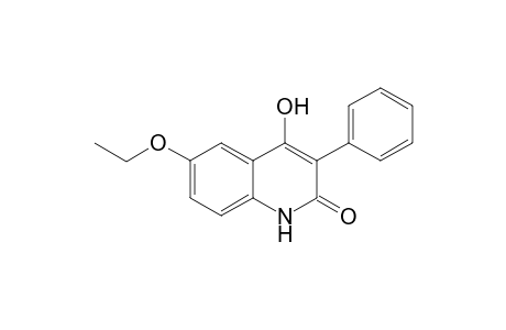6-Ethoxy-4-hydroxy-3-phenyl-2(1H)-quinolinone