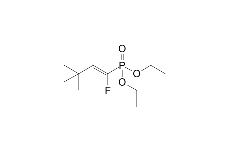 (E)-Diethyl 1-fluoro-3,3-dimethylbut-1-enephosphonate