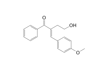 (2E)-2-[(4-methoxyphenyl)methylidene]-4-oxidanyl-1-phenyl-butan-1-one