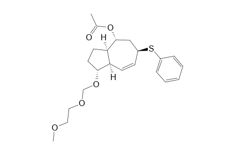 4-Acetoxy-6-phenylsulfanyl-1-[(2-methoxyethoxy)methoxy]-1.alpha.,2,3,3a.alpha.,4.alpha.,5,6.beta.,8a.alpha.-octahydroazulene