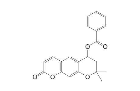 (+/-)-4'-BENZOYLOXY-3',4'-DIHYDRO-XANTHYLETIN