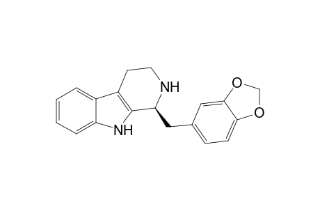(S)-1-[3,4-(Methylenedioxy)-benzyl]-1,2,3,4-tetrahydro-.beta.-carboline