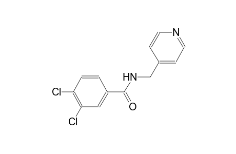3,4-dichloro-N-(4-pyridinylmethyl)benzamide