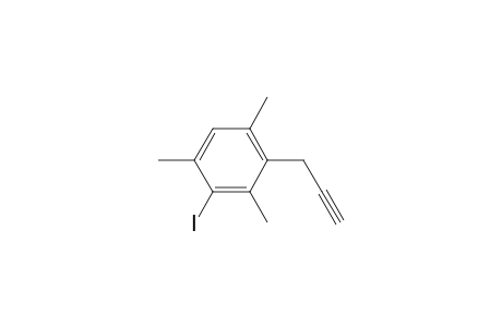 Benzene, 2-iodo-1,3,5-trimethyl-4-(2-propynyl)-