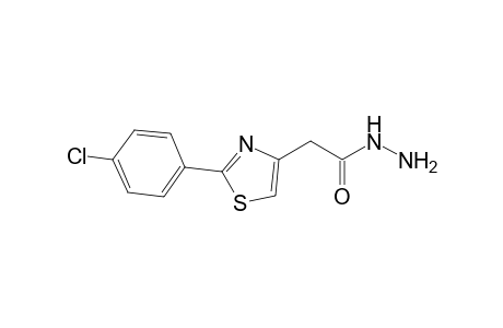 4-Thiazoleacetic acid, 2-(p-chlorophenyl)-, hydrazide