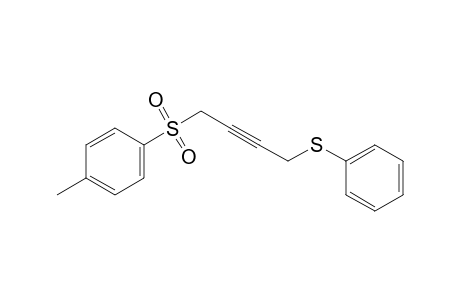 1-(phenylsulfonyl)-4-(phenylthio)-2-butyne